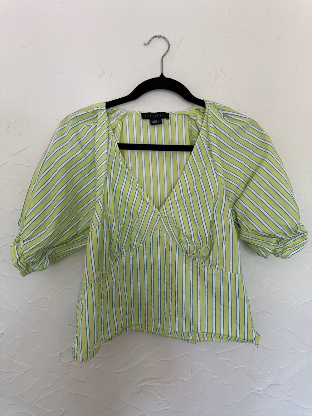 Sanctuary Stripped Top 100% Cotton size XS